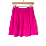 J. Crew Hot Pink Pleated Skirt- Size 00