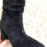 Naturalizer Black Slouchy Booties- Size 7 (see notes)
