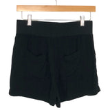 Chaser Black Wide Waist Band with Pockets Shorts- Size S