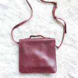 Fashionable Burgundy Crossbody Bag