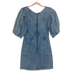 Idem Ditto Denim Puff Sleeve Dress- Size M (fits like a small)