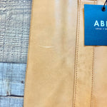 ABLE Cognac Large Leather Tote NWT (see notes, sold out online)