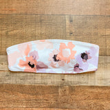 Peony Floral Removable Puff Sleeve Padded Bikini Top- Size 10 (sold out online, we have matching bottoms)