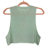 Lululemon Green Floral Racerback Tank- Size ~XS (see notes)