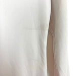 Leith Ivory Lycra V-Neck Bodysuit- Size L (see notes)