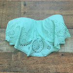 Xhilaration Mint Green Strapless Swim Top- Size S