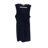 Nik & Nash Black Front Knot Romper- Size XL