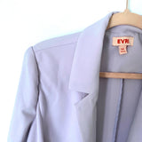 EVRI Purple Open Front Tab Sleeve Blazer- Size 0X