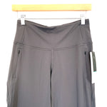 Lululemon Grey Fresh Tracks Jogger Pants with Zipper Hem NWT- Size 4 (Inseam 28")