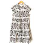 A Pea In The Pod Black and White Crochet Eyelet Dress NWT- Size S