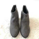 Cityclassified Grey Perforated Booties- Size 7.5 (Brand New!)