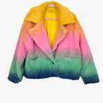 BLANKNYC Ombre Faux Fur Teddy Coat- Size L (sold out online)