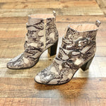 Just Fab by Jesse James Decker Snakeskin Boots- Size 8.5 (BRAND NEW CONDITION)