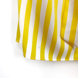 Michael Costello x Revolve Yellow/White Striped Belted Dress NWT- Size S