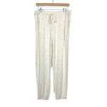Z Supply Cream Polka Dot Joggers NWT- Size L (Inseam 27")