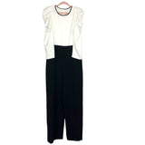 Eliza J White and Black Jumpsuit NWT- Size 14