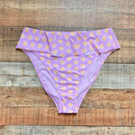 Stoney Clover x Target Lilac/Orange Hearts Ruffle High Waist Bikini Bottoms NWT- Size XL (we have matching top)