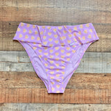 Stoney Clover x Target Lilac/Orange Hearts Ruffle High Waist Bikini Bottoms NWT- Size XL (we have matching top)