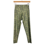 Onzie Green/Black Snakeskin Leggings- Size S/M (Inseam 25.5")