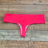 The Cheeky Bikini Neon Pink Thong Bottoms- Size XXL (See Notes- We Have Matching Top)