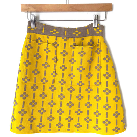 Maeve by Anthropologie Yellow Skirt NWT- Size XS