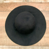 TART Black 100% Wool Hat- One Size