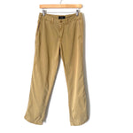 J. Crew Khaki Chino Distressed Pants- Size 2 (Inseam 29”)