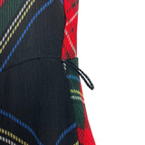 Lauren by Ralph Lauren Plaid Faux Wrap Ruffle Floor Length Dress- Size 4 (see notes)