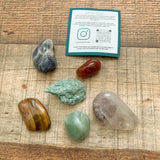 Smudge Wellness Travel Crystal Set