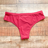 Gym Groupie Red Bikini Bottoms with Buckle NWOT- Size S (we have matching top)