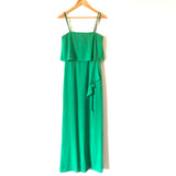 BCBG Maxazria Green Felicity Strapless Gown- Size 4 (see notes)