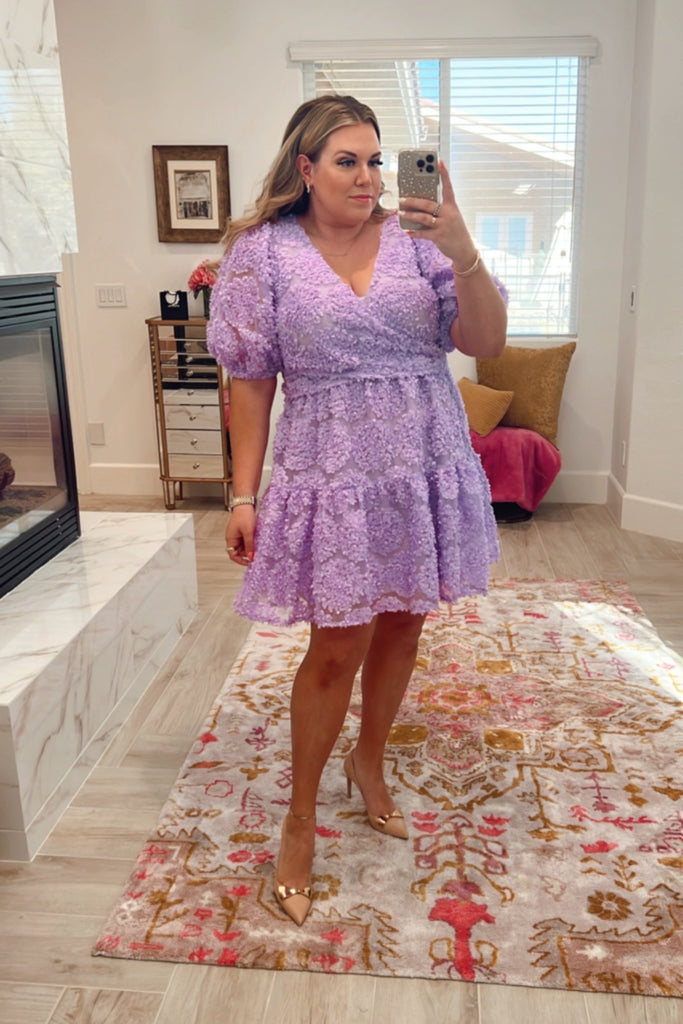 Eloquii Purple Floral Sheer Mini Dress NWT- Size 14 – The Saved Collection Eloquii Purple Floral Sheer Mini Dress NWT- Size 14 – The Saved Collection