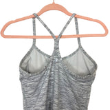 Lululemon Heathered Gray Built In Bra Tank- Size ~6 (see notes)