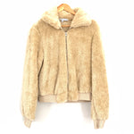 HYFVE Tan Jacket Faux Fur Jacket- Size S