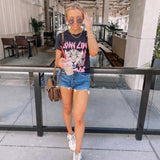 Bella + Canvas Black "Long Live Rock N Roll" Graphic T-Shirt- Size S