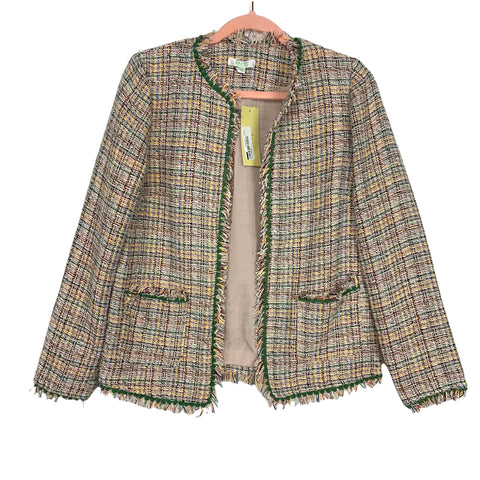 Jade Green Tweed Blazer NWT- Size S