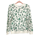 Mighty Fine Christmas Tree Print Sweatshirt NWT- Size S (we have matching pants)
