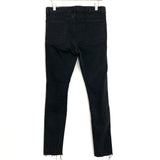 Evidnt Los Angeles Black Skinny Jean with Raw Hem- Size 29 (Inseam 30”)