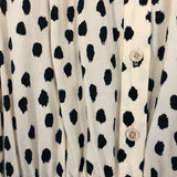 Kate Spade Crepe Leopard Romper- Size 4 (*see notes)