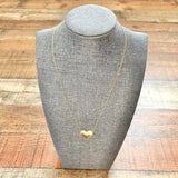 Melinda Maria Heart Monogrammed CCB Necklace