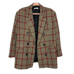 MNG by Mango Plaid Blazer Jacket- Size M