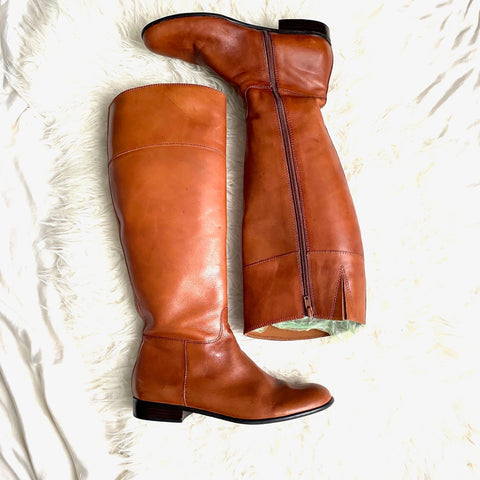 Ciao Bella Brown Knee High Boots- Size 9 (see notes)