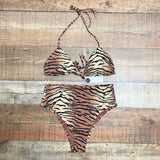 Vitamin A Animal Print Bikini Bottoms NWT- Size M/8 (we have matching top)