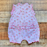 Kissy Kissy Strawberry Print Bubble- Size 9M