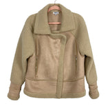 RedBerry Tan Faux Fleece/Suede Jacket- Size S/M