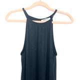 Double Zero Black Racerback Round Hem Dress- Size S