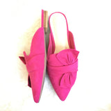 Bar III Pink Bow Mules- Size 10