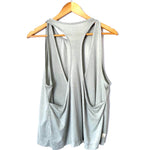 Vuori Grey Racerback Exposed Back Tank- Size XS