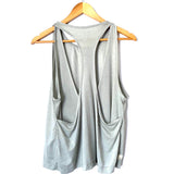 Vuori Grey Racerback Exposed Back Tank- Size XS