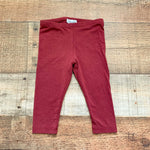 Splendid Camo Sweater with Burgundy Legging Set- Size 3-6M